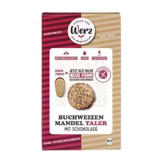 BIO Buchweizen Mandel Taler mit Schokolade