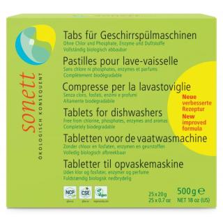 Tabs für die Geschirrspülmaschinen