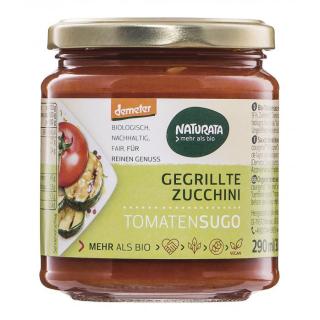 BIO Tomatensugo gegrillte Zucchini
