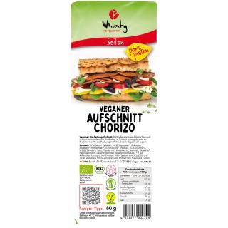 BIO Veganer Aufschnitt Chorizo