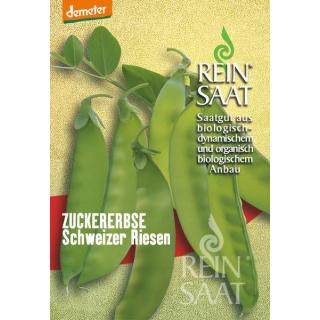 BIO Zuckererbse Schweizer Riesen