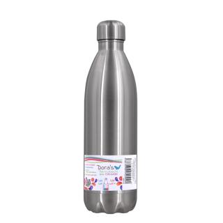 Edelstahl Thermoflasche stahl 0,75l
