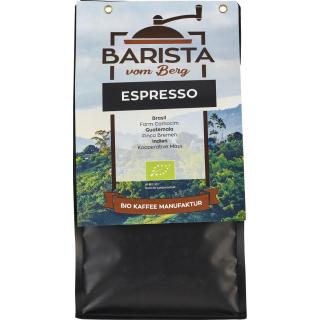 BIO Espresso ganze Bohnen