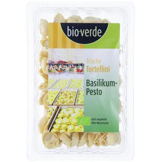 BIO Tortellini mit Basilikum Pesto