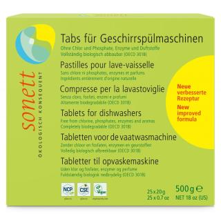 Tabs für die Geschirrspülmaschinen