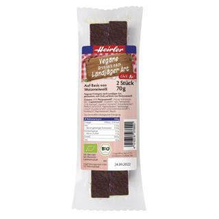 BIO Vegane Brotzeit nach Landjäger Art Chili