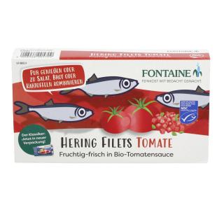 Heringsfilets in Bio Tomatencreme