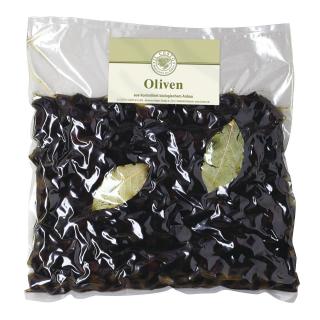 BIO Oliven Schwarz mit Stein