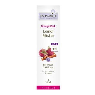 BIO Leinöl Mixtur Omega Pink