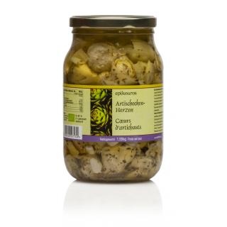 Bio Artischockenherzen in Öl