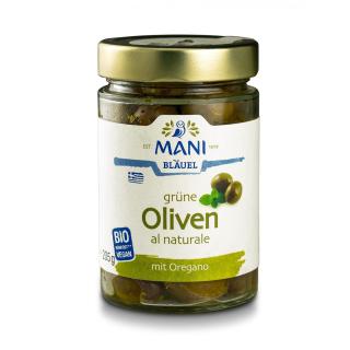 BIO Grüne Oliven al naturale