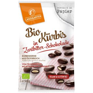 BIO Kürbis in Zartbitter Schokolade