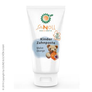 BIO Kinder Zahnpaste Malve Orange
